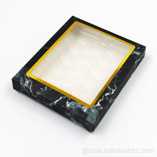 Paper Eyelash Box 5 pairs lash box with tray eyelash case Supplier